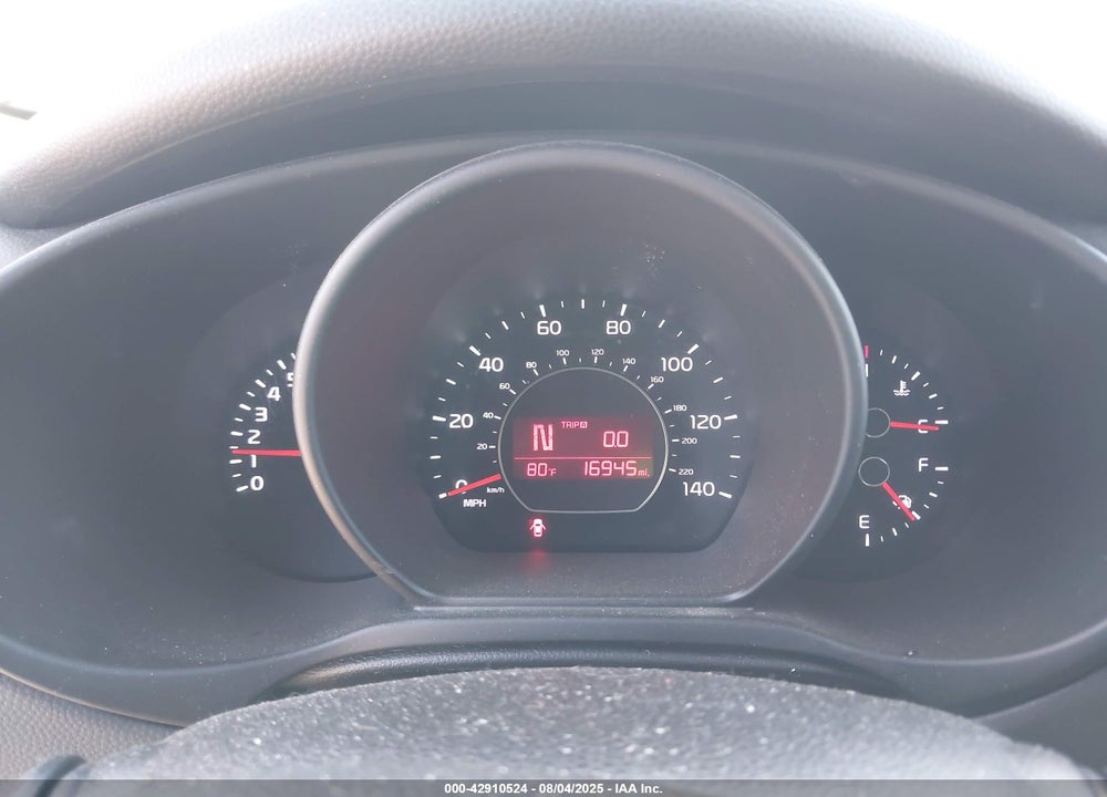 2017 KIA SOUL VIN: KNDJP3A55H7420268