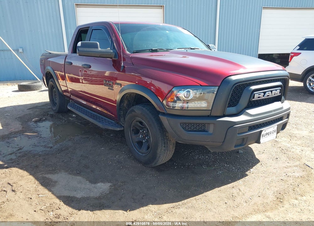 2021 RAM 1500 CLASSIC WARLOCK 4X4 6'4 BOX VIN: 1C6RR7GTXMS505938