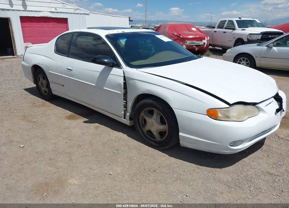 2000 CHEVROLET MONTE CARLO SS VIN: 2G1WX12K2Y9339105