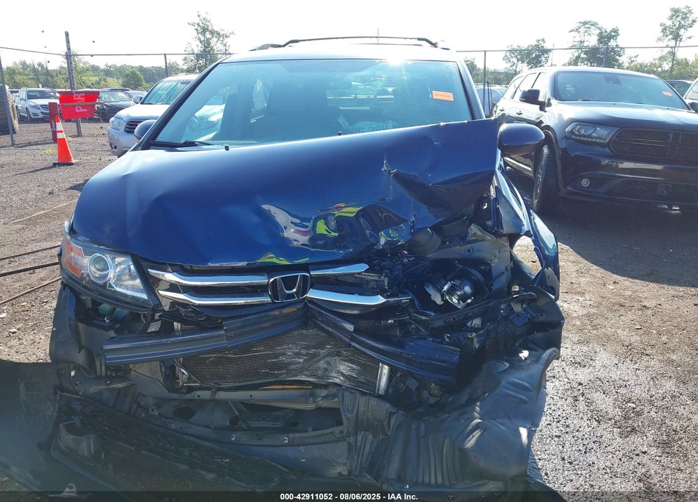 2016 HONDA ODYSSEY SE VIN: 5FNRL5H32GB134062