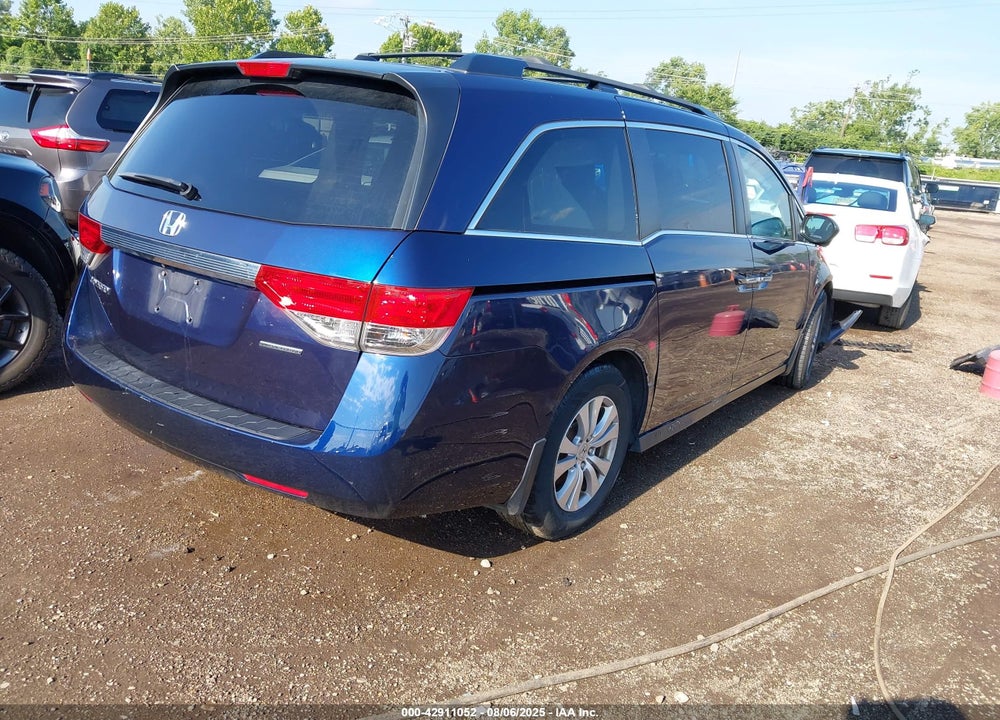 2016 HONDA ODYSSEY SE VIN: 5FNRL5H32GB134062