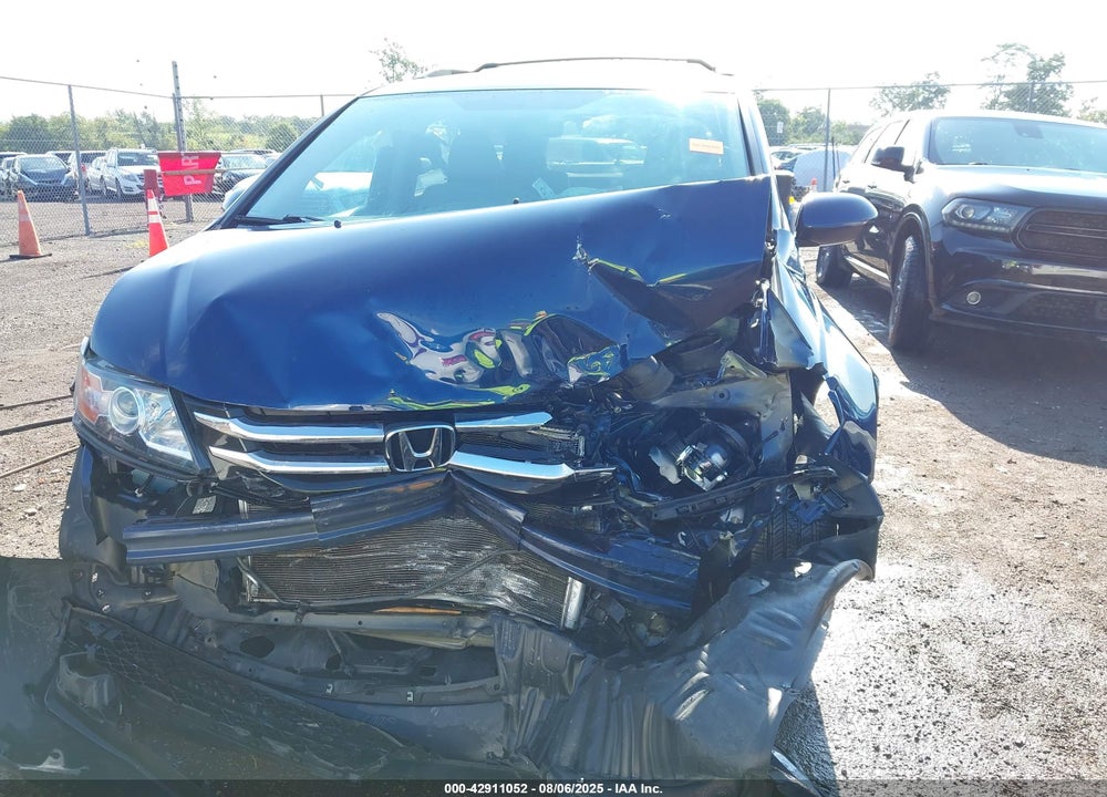 2016 HONDA ODYSSEY SE VIN: 5FNRL5H32GB134062