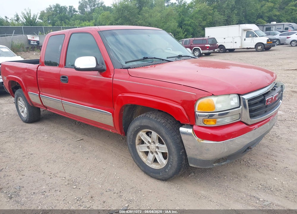 2001 GMC SIERRA 1500 SLE VIN: 2GTEK19T611292746