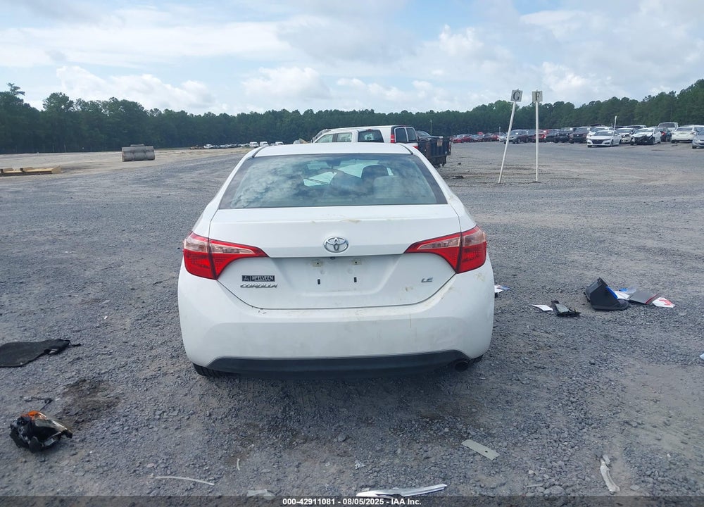 2017 TOYOTA COROLLA VIN: 5YFBURHE6HP623495