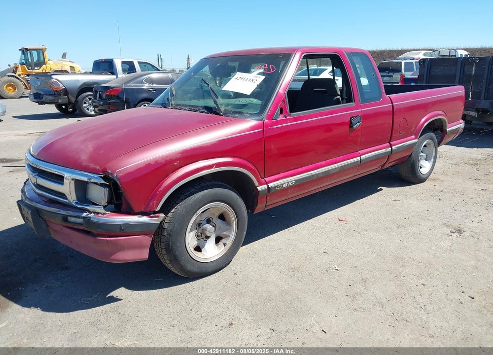 1997 CHEVROLET S-10 LS FLEETSIDE CMI VIN: 1GCCS1943V8186144