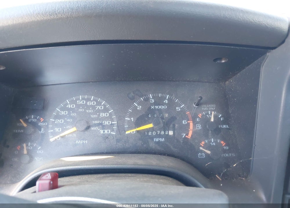 1997 CHEVROLET S-10 LS FLEETSIDE CMI VIN: 1GCCS1943V8186144