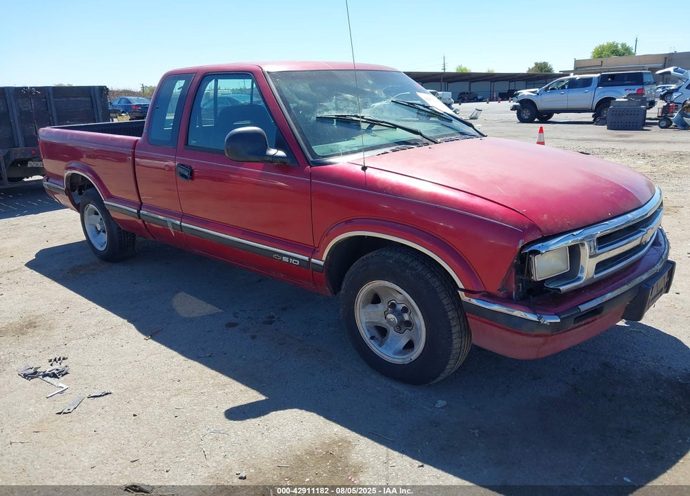 1997 CHEVROLET S-10 LS FLEETSIDE CMI VIN: 1GCCS1943V8186144