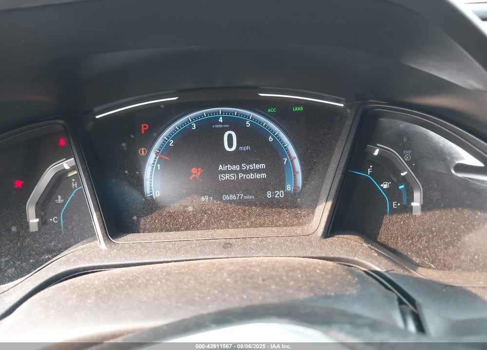 2019 HONDA CIVIC LX VIN: 2HGFC2F67KH594840