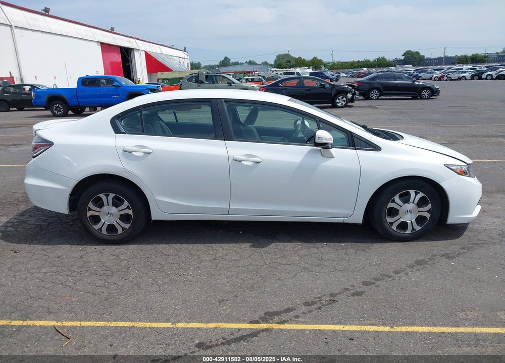 2013 HONDA CIVIC HYBRID VIN: 19XFB4F24DE201692