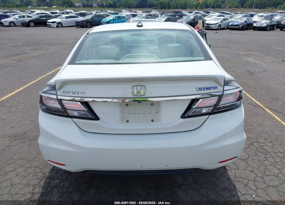 2013 HONDA CIVIC HYBRID VIN: 19XFB4F24DE201692