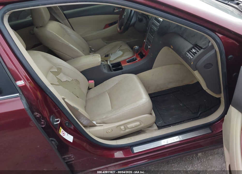 2008 LEXUS ES350 VIN: JTHBJ46G782160652