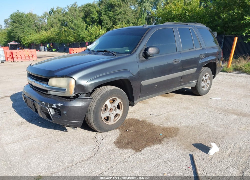 2005 CHEVROLET TRAILBLAZER LS VIN: 1GNDS13S452134494