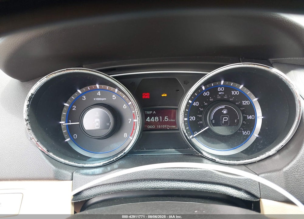 2013 HYUNDAI SONATA VIN: 5NPEB4AC0DH749065