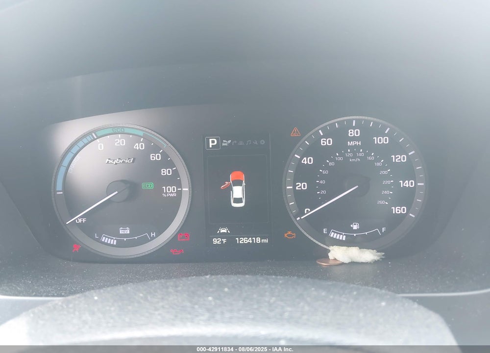 2017 HYUNDAI SONATA HYBRID VIN: KMHE34L14HA044996