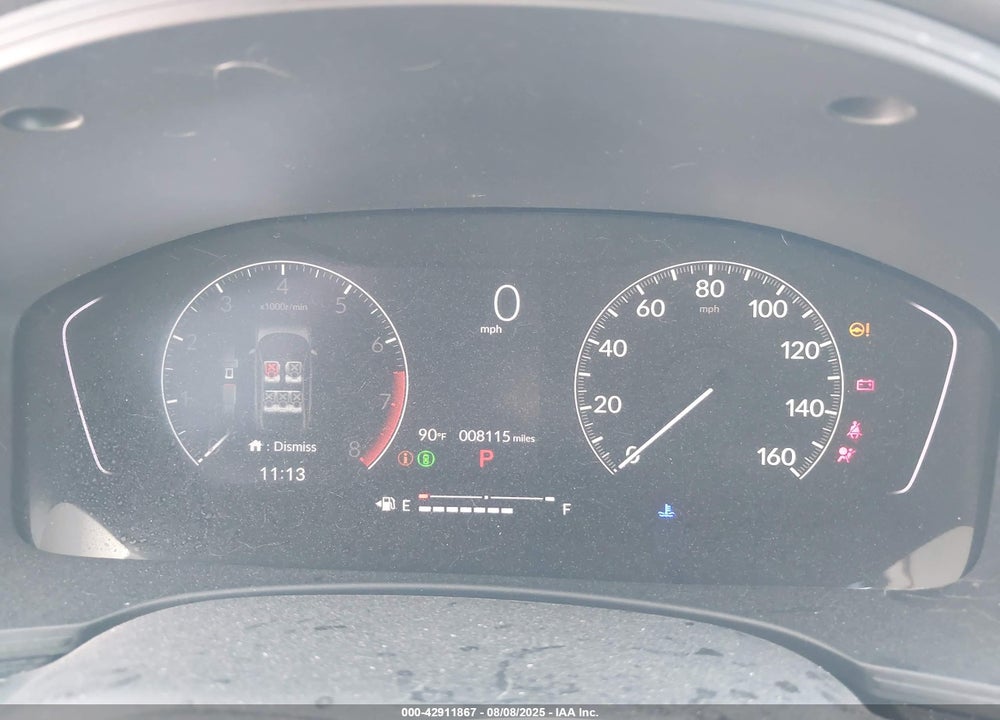 2024 HONDA CIVIC VIN: 2HGFE1F75RH335173