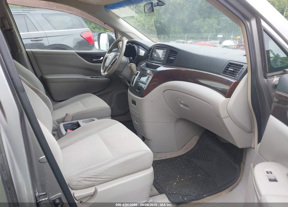 2011 NISSAN QUEST SV VIN: JN8AE2KP6B9006139