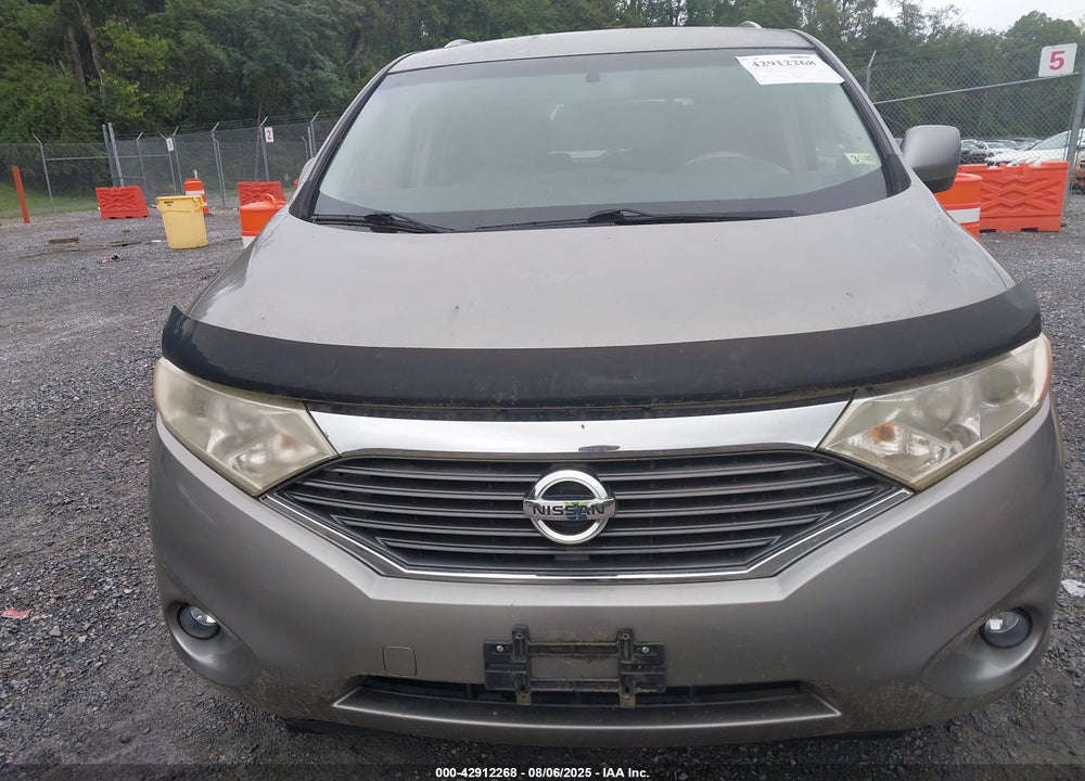 2011 NISSAN QUEST SV VIN: JN8AE2KP6B9006139