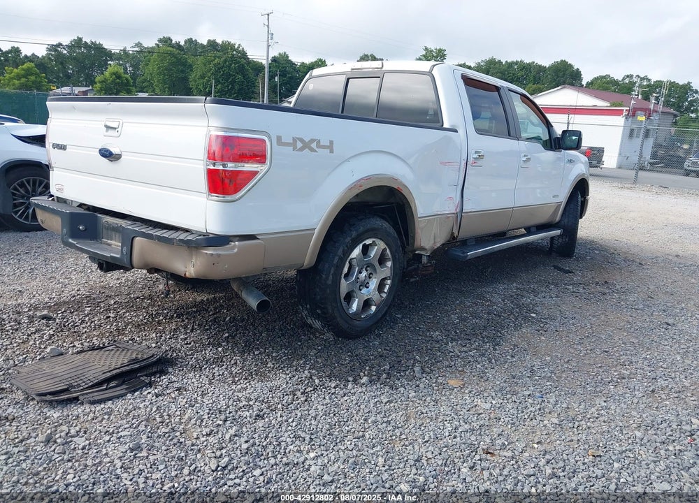 2011 FORD F-150 VIN: 1FTFW1ETXBFC64103