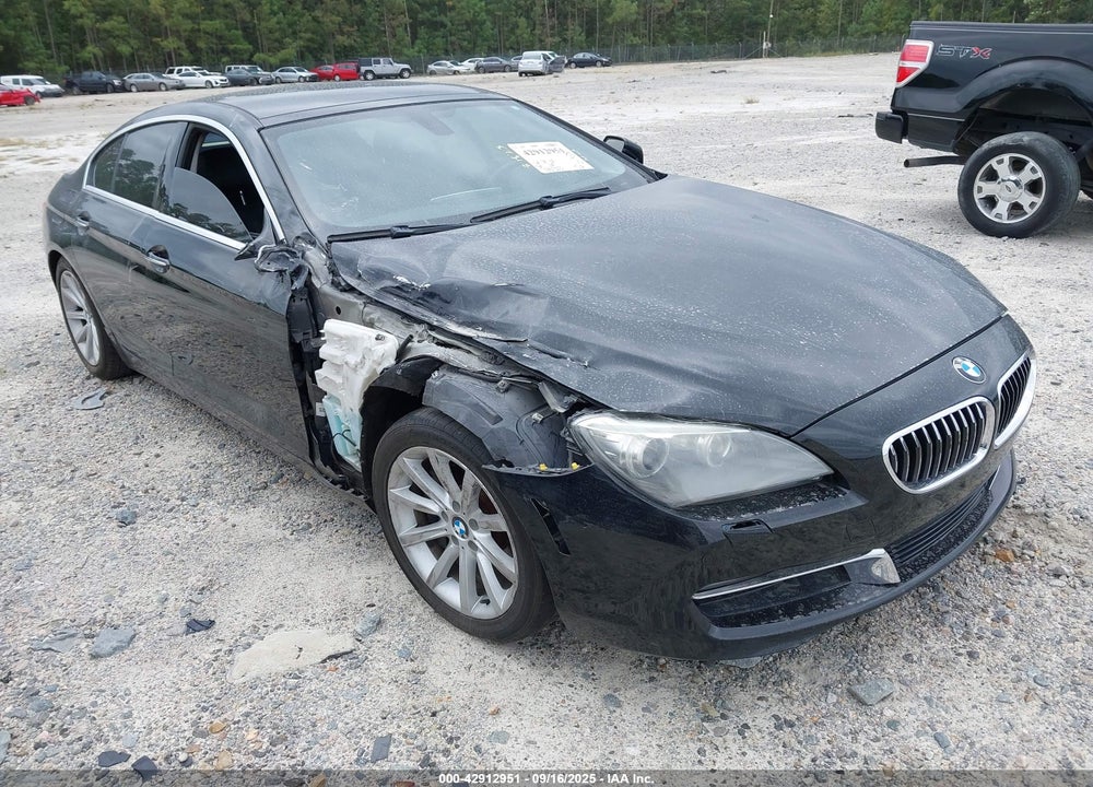 2015 BMW 640I GRAN COUPE VIN: WBA6A0C55FD318676