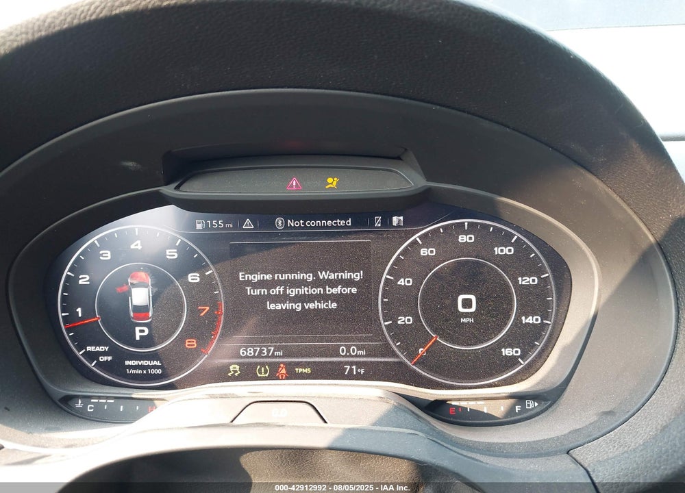 2019 AUDI A3 VIN: WAUJEGFF9K1018372