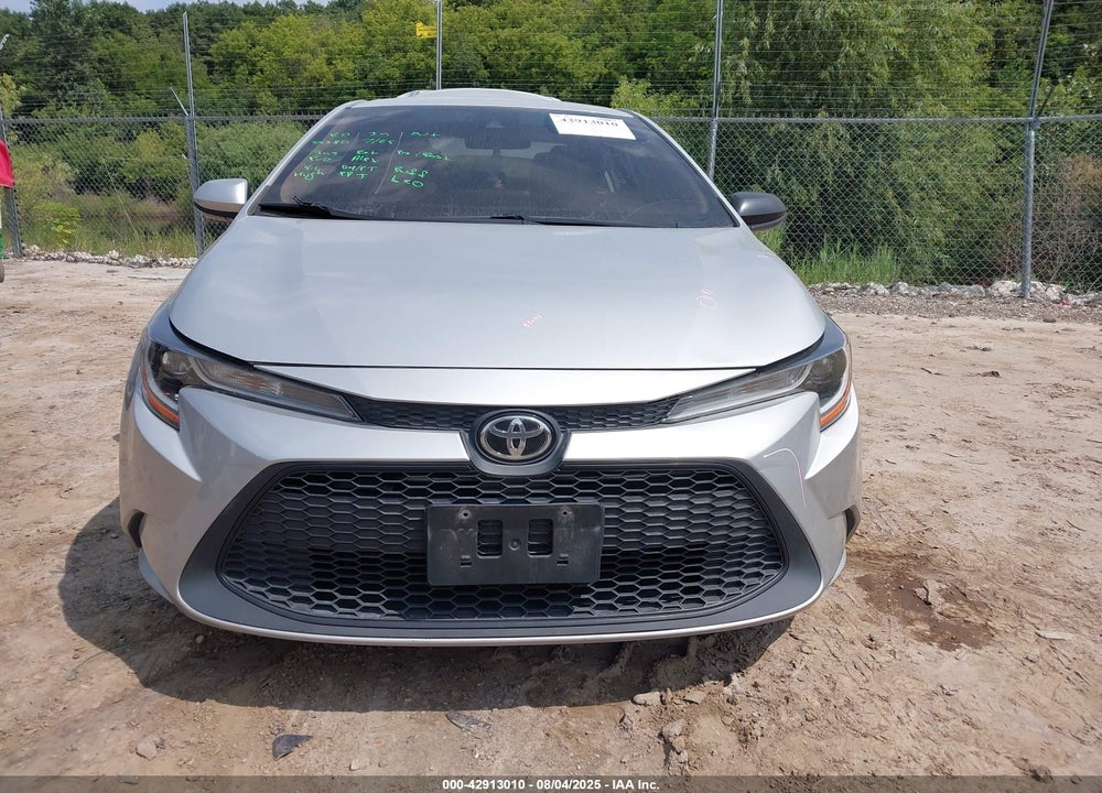 2020 TOYOTA COROLLA VIN: 5YFEPRAE6LP038326