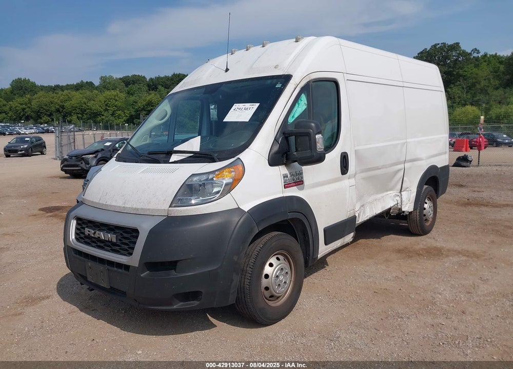 2020 RAM PROMASTER 2500 HIGH ROOF 136 WB VIN: 3C6TRVCG3LE135775