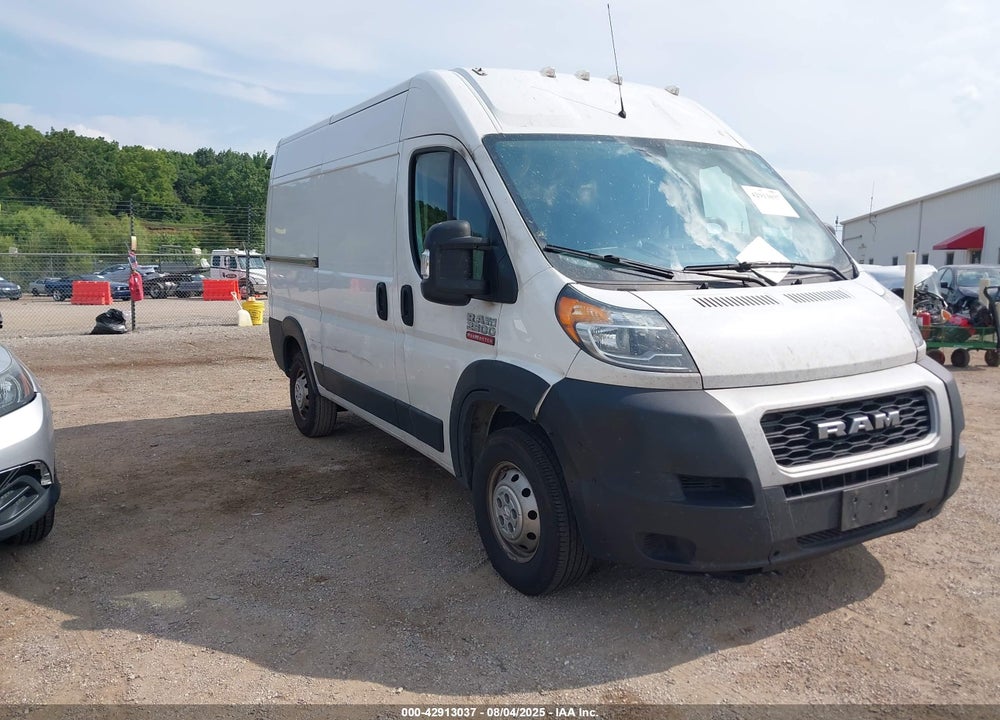 2020 RAM PROMASTER 2500 HIGH ROOF 136 WB VIN: 3C6TRVCG3LE135775