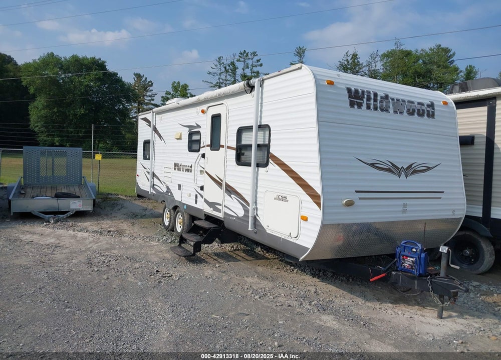 2010 FOREST RIVER TRAVEL TRAILER VIN: 4X4TWDB24AA244922