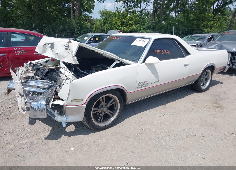 1987 CHEVROLET EL CAMINO VIN: 3GCCW80Z1HS907966