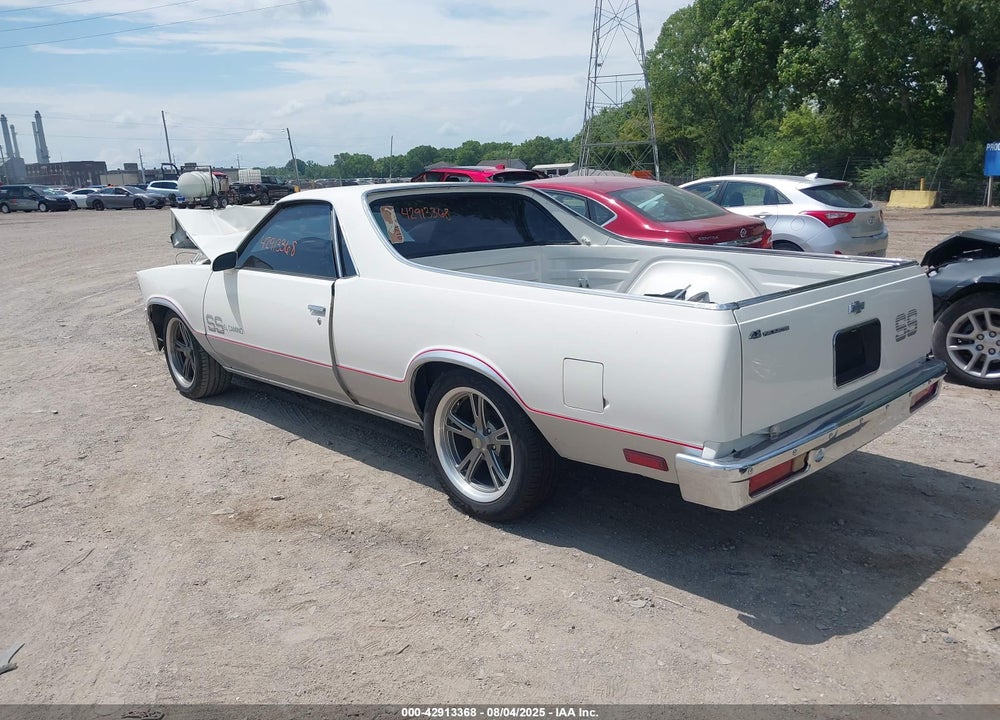 1987 CHEVROLET EL CAMINO VIN: 3GCCW80Z1HS907966