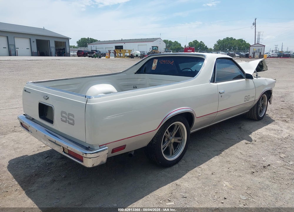 1987 CHEVROLET EL CAMINO VIN: 3GCCW80Z1HS907966