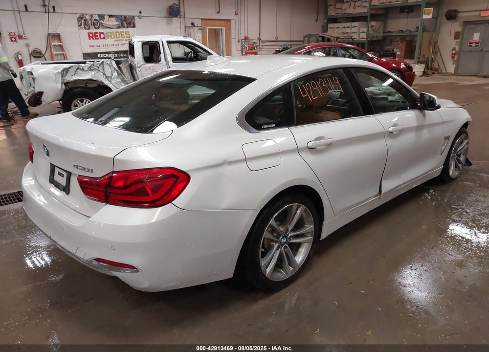 2018 BMW 430I GRAN COUPE XDRIVE VIN: WBA4J3C55JBG96397