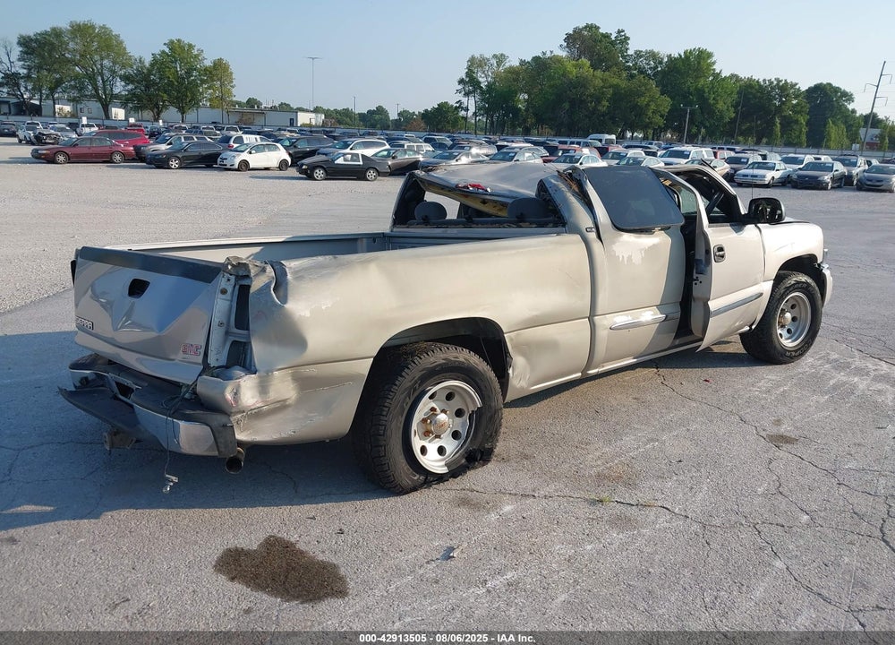 2004 GMC SIERRA 1500 SLE VIN: 2GTEC19T141413006