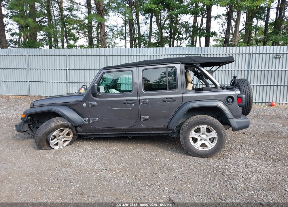 2018 JEEP WRANGLER UNLIMITED SPORT S 4X4 VIN: 1C4HJXDG2JW208816