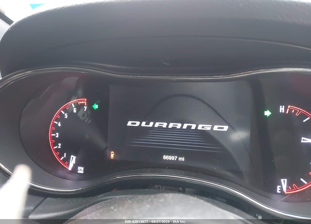 2020 DODGE DURANGO VIN: 1C4RDHDG8LC329808
