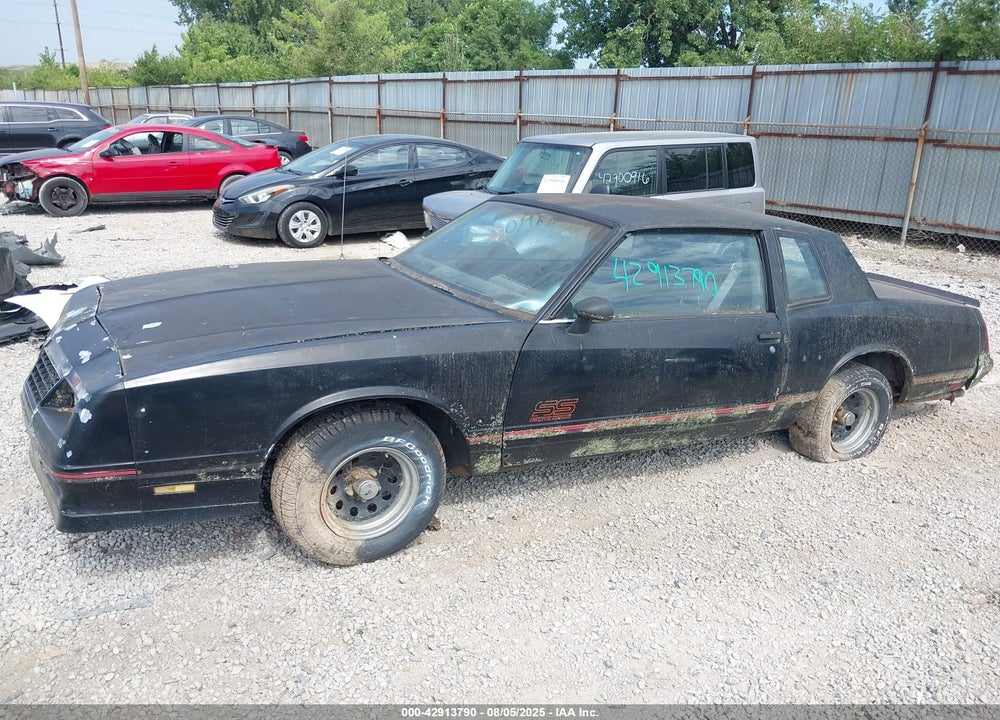 1987 CHEVROLET MONTE CARLO VIN: 1G1GZ11G4HP107523