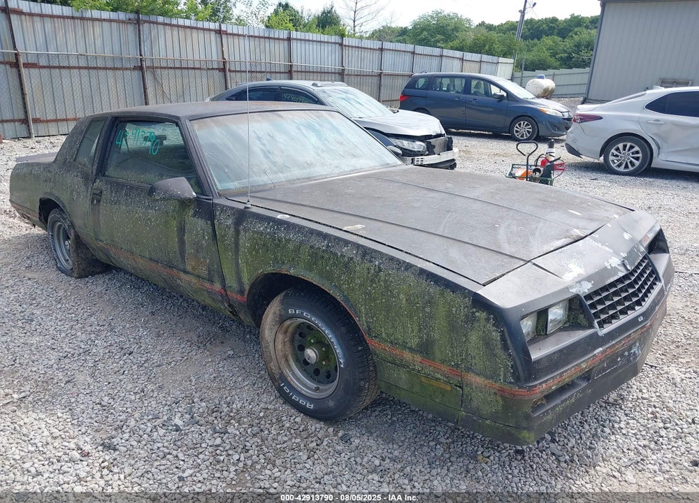 1987 CHEVROLET MONTE CARLO VIN: 1G1GZ11G4HP107523