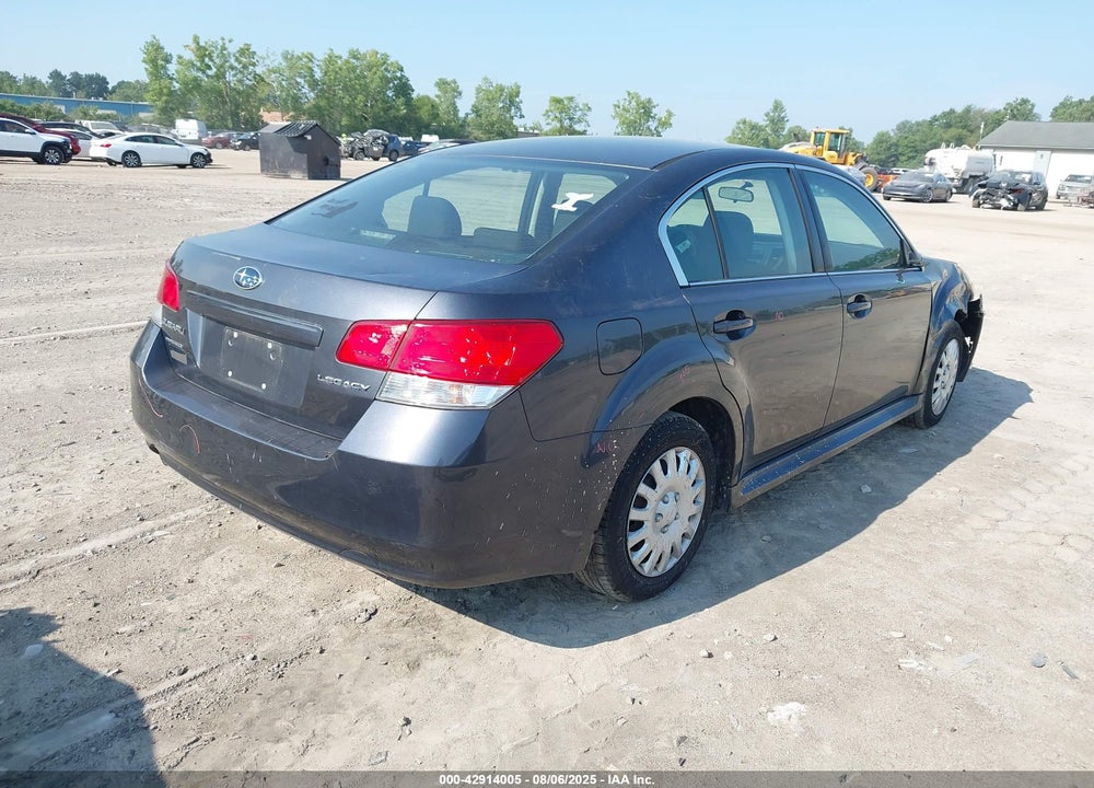 2011 SUBARU LEGACY VIN: 4S3BMCA60B3259431