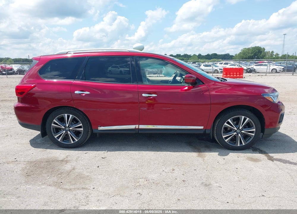 2018 NISSAN PATHFINDER PLATINUM VIN: 5N1DR2MM7JC608898