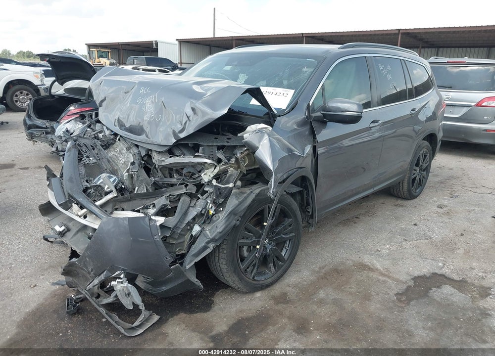 2022 HONDA PILOT VIN: 5FNYF6H25NB084612