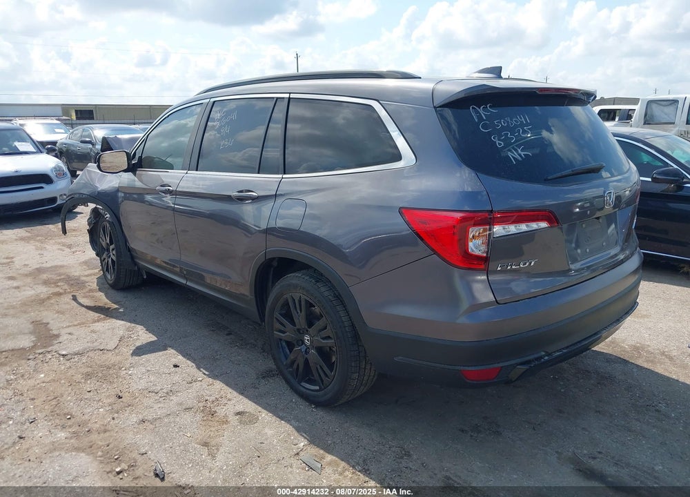 2022 HONDA PILOT VIN: 5FNYF6H25NB084612