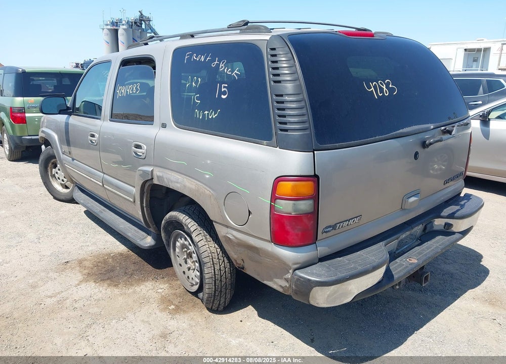 2002 CHEVROLET TAHOE LT VIN: 1GNEC13Z62J170980