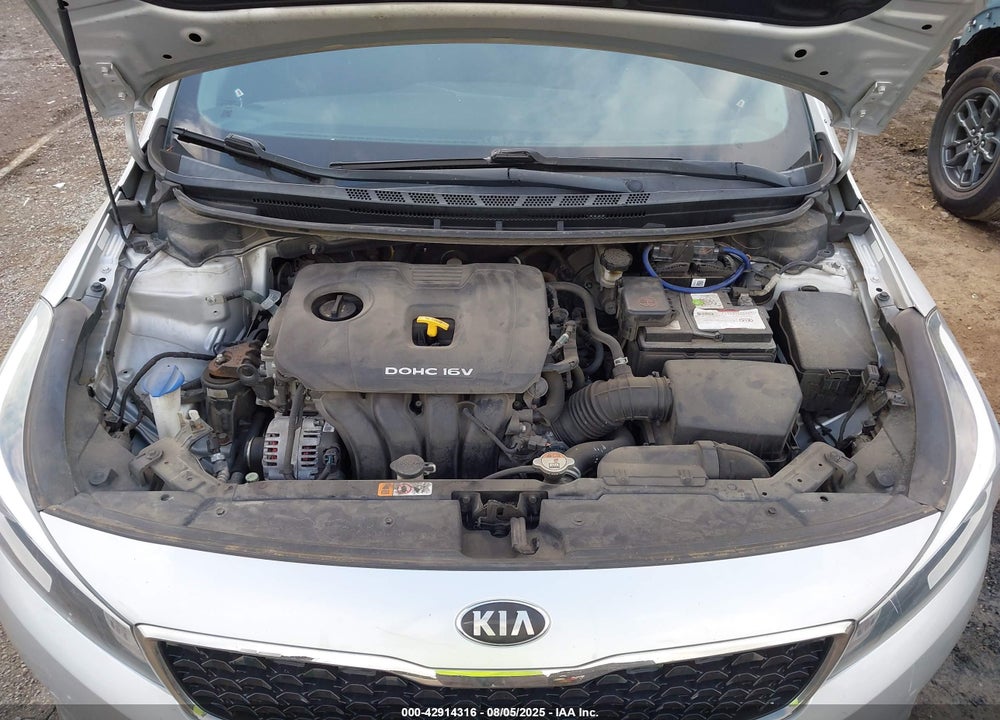 2017 KIA FORTE VIN: 3KPFK4A77HE160600
