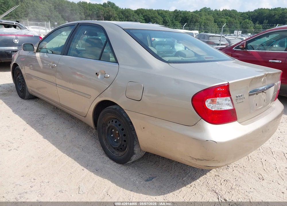 2002 TOYOTA CAMRY XLE VIN: 4T1BE30K42U639339
