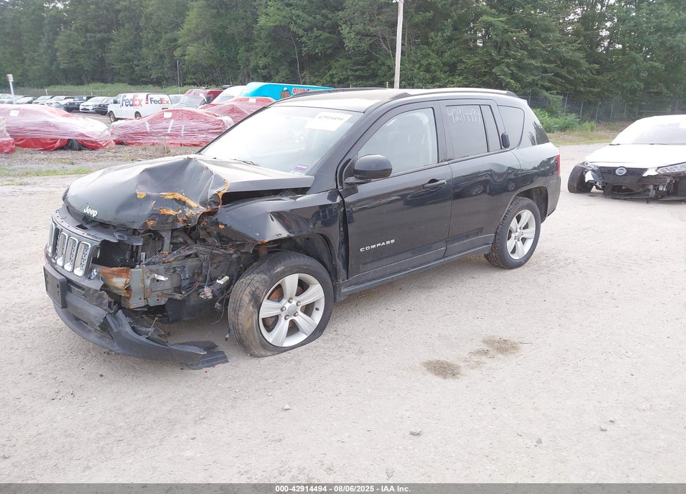 2014 JEEP COMPASS LATITUDE VIN: 1C4NJDEB5ED570970