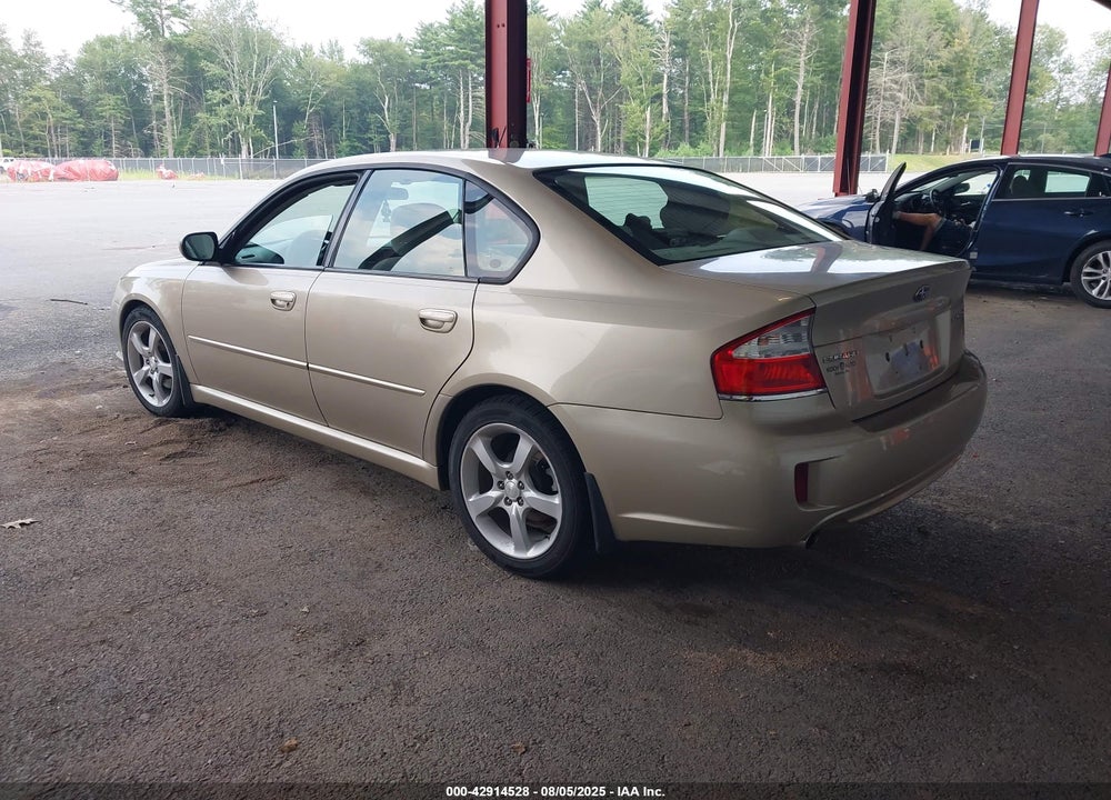 2008 SUBARU LEGACY 2.5I VIN: 4S3BL616687218503