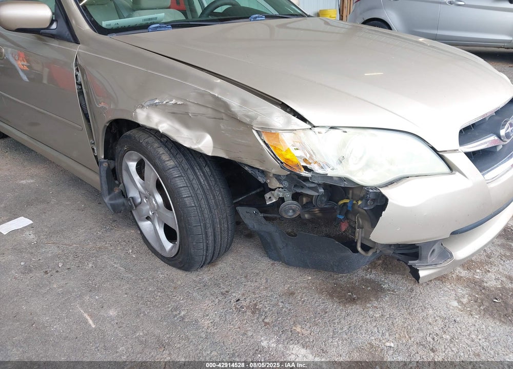2008 SUBARU LEGACY 2.5I VIN: 4S3BL616687218503