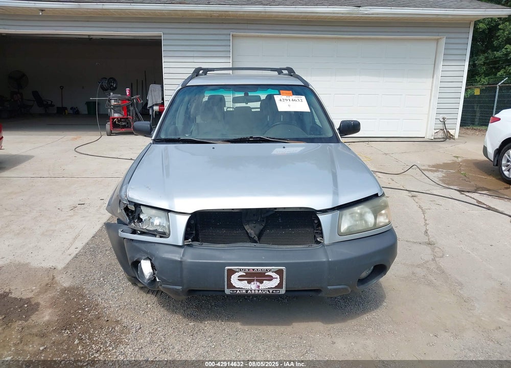 2004 SUBARU FORESTER 2.5X VIN: JF1SG63644H757617