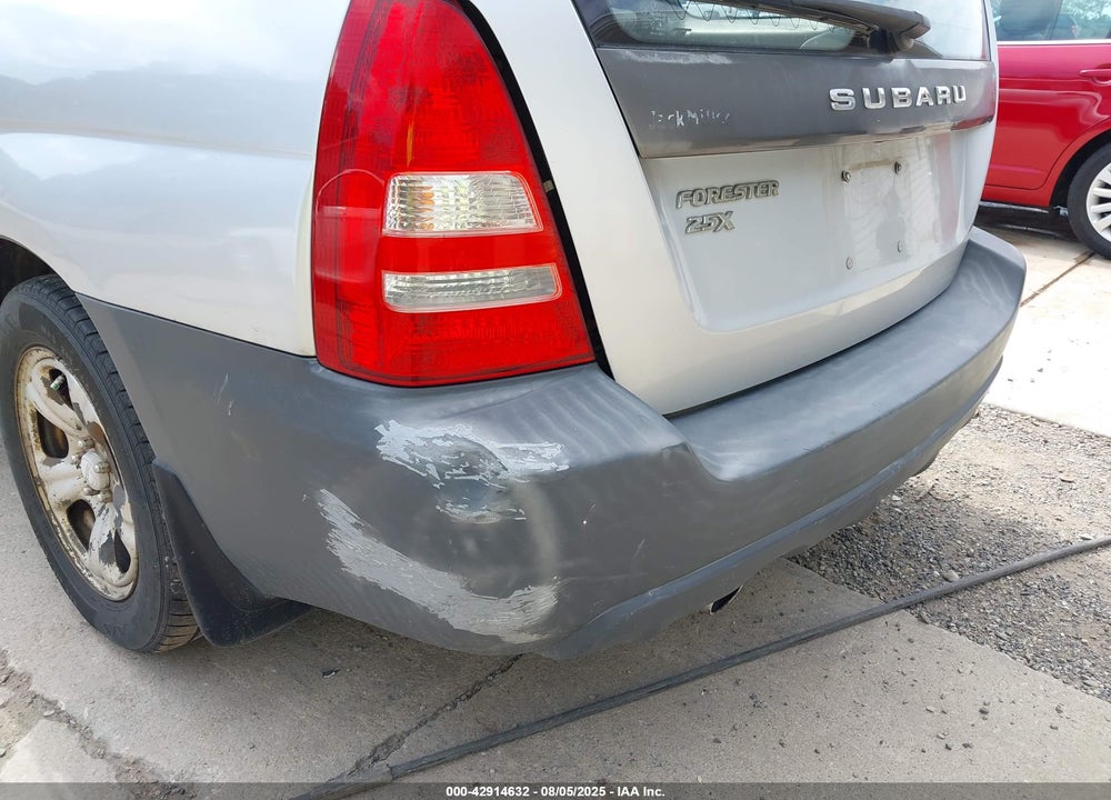 2004 SUBARU FORESTER 2.5X VIN: JF1SG63644H757617