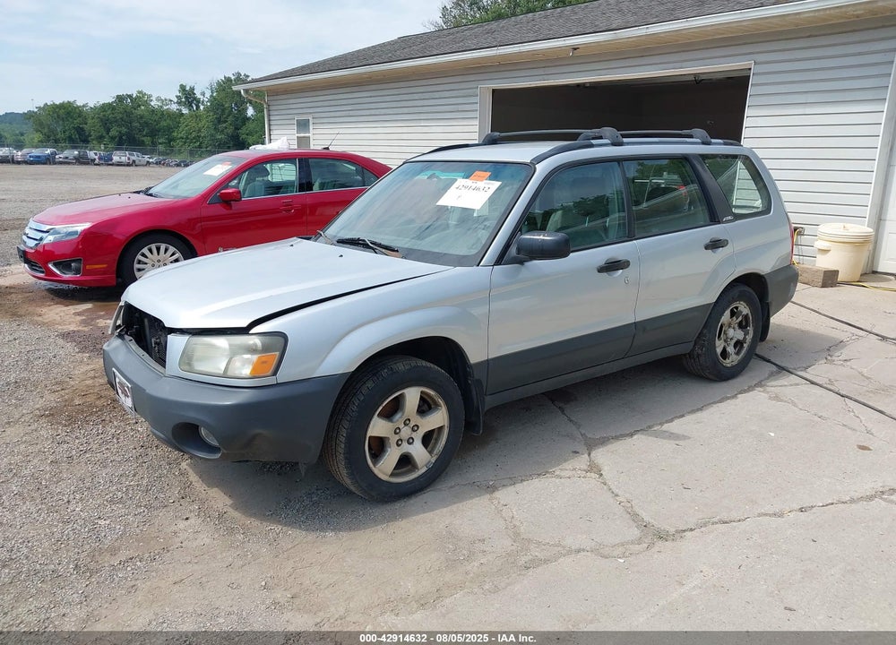 2004 SUBARU FORESTER 2.5X VIN: JF1SG63644H757617